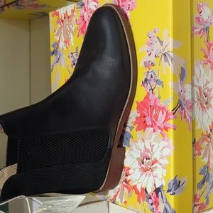 Joules Westbourne 204278 black Chelsea boot leather 7
